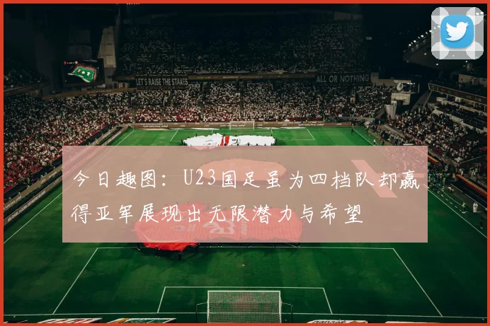 今日趣图：U23国足虽为四档队却赢得亚军展现出无限潜力与希望